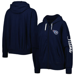 MSX by Michael Strahan Women's Emerson Lightweight Full-Zip Hoodie - Tennessee Titans