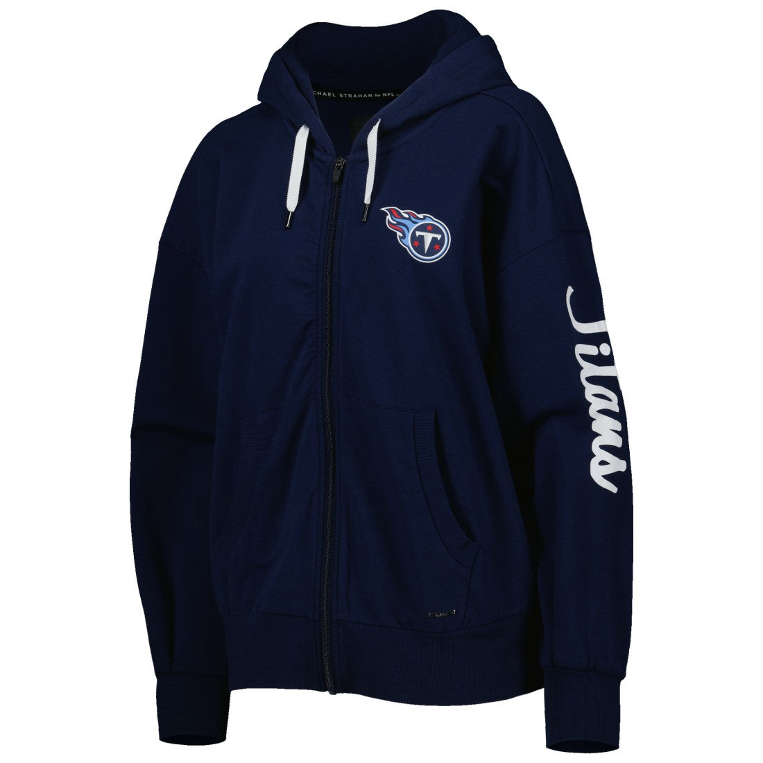 MSX by Michael Strahan Women's Emerson Lightweight Full-Zip Hoodie - Tennessee Titans
