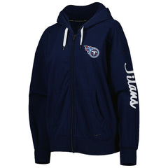 MSX by Michael Strahan Women's Emerson Lightweight Full-Zip Hoodie - Tennessee Titans