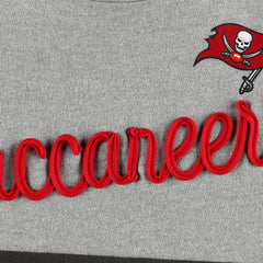 Touch Women's Outfield Deep V-Back Waist Length Pullover Sweatshirt - Tampa Bay Buccaneers