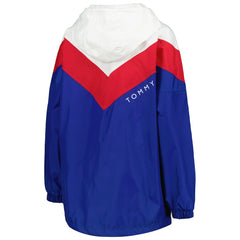 Tommy Hilfiger Women's Staci Half-Zip Hoodie Windbreaker Jacket - Buffalo Bills