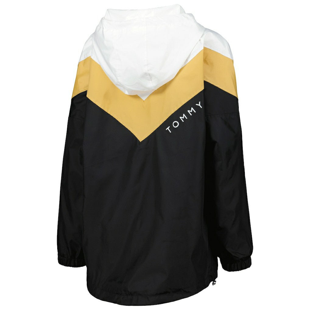 Tommy Hilfiger Women's Staci Half-Zip Hoodie Windbreaker Jacket - New Orleans Saints