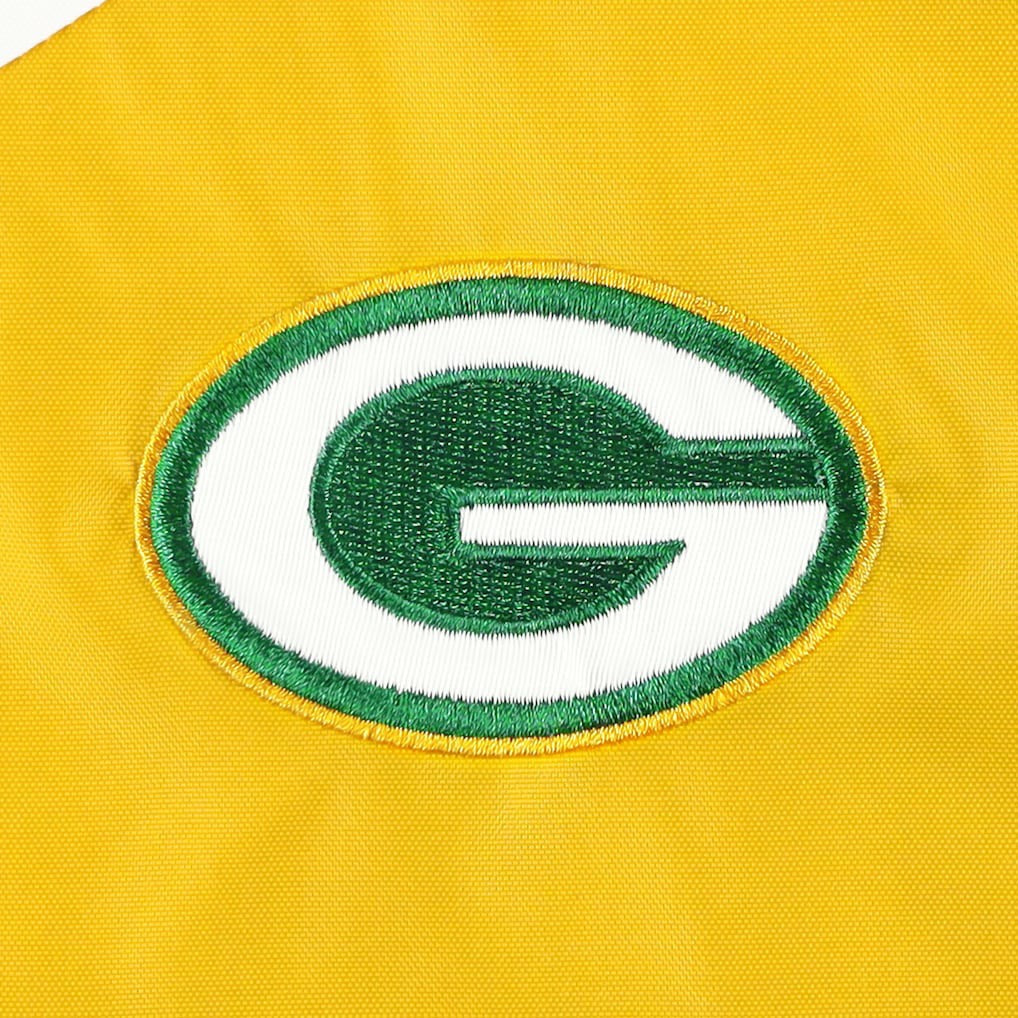 Tommy Hilfiger Women's Staci Half-Zip Hoodie Windbreaker Jacket - Green Bay Packers