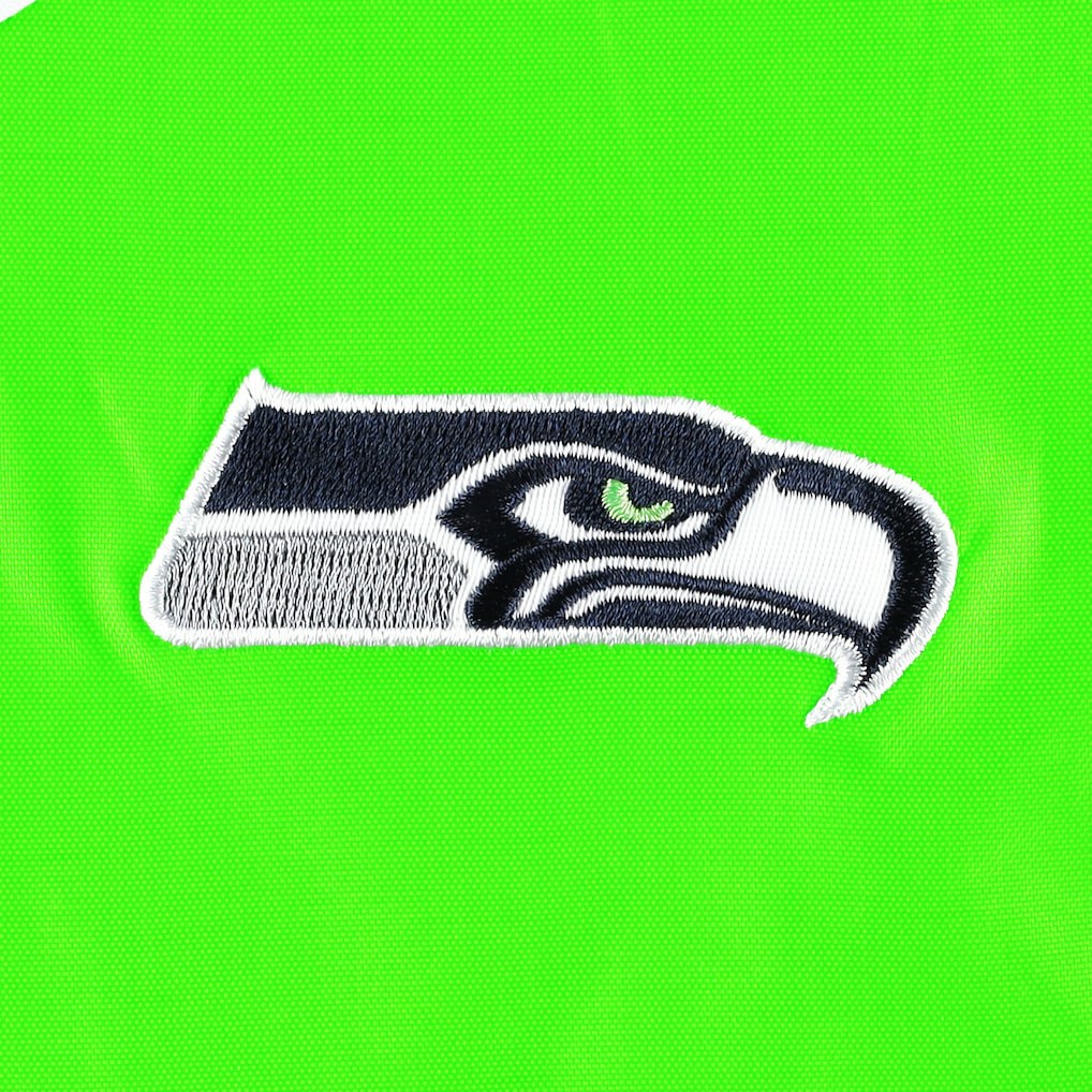 Tommy Hilfiger Women's Staci Half-Zip Hoodie Windbreaker Jacket - Seattle Seahawks