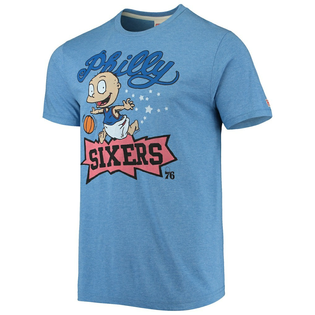 NBA Philadelphia 76ers Homage NBA x Rugrats Tri-Blend T-Shirt