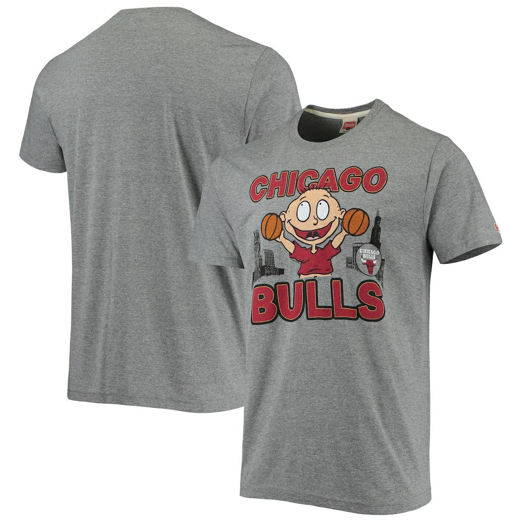NBA Chicago Bulls Homage NBA x Rugrats Tri-Blend T-Shirt sale