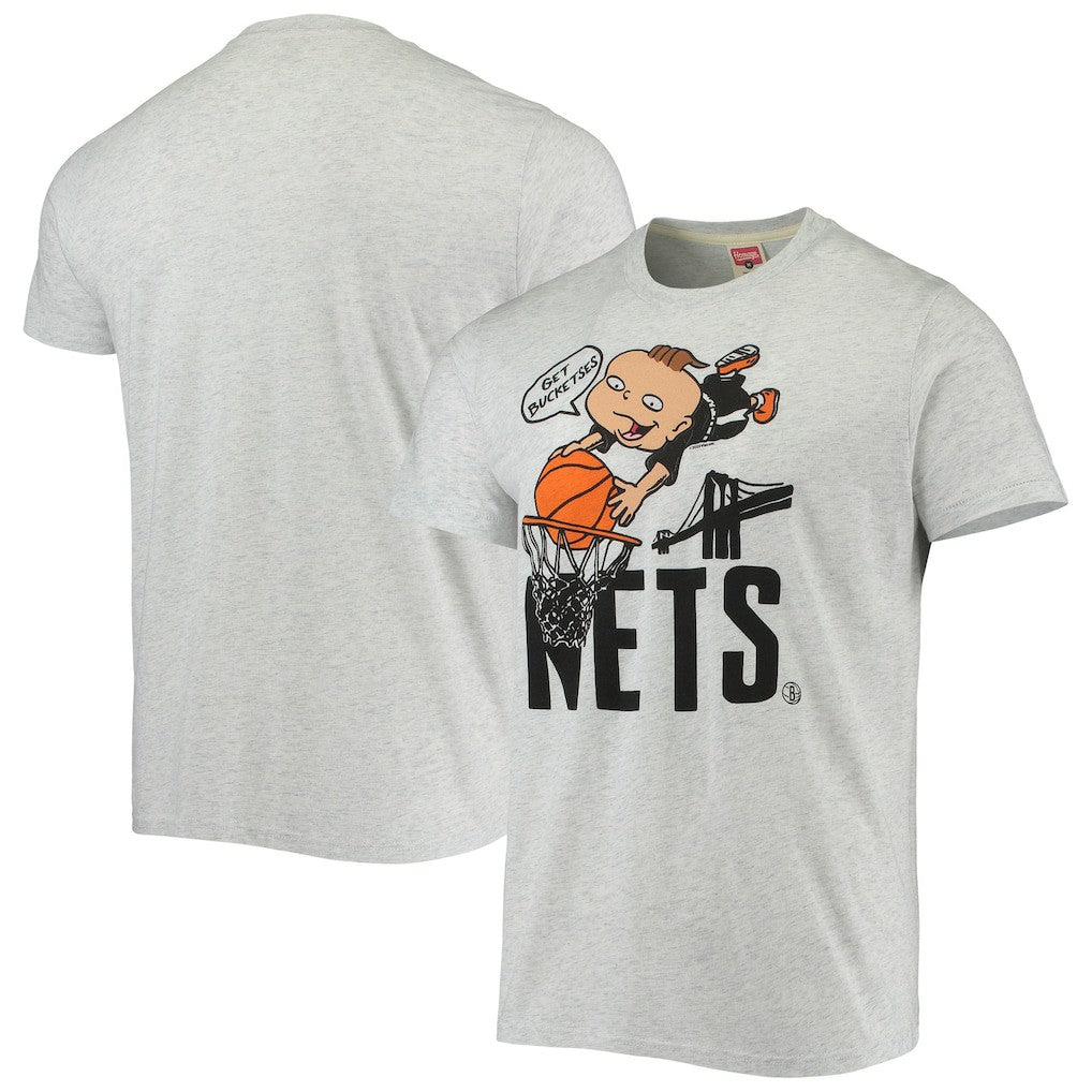 NBA Brooklyn Nets Homage NBA x Rugrats Tri-Blend T-Shirt