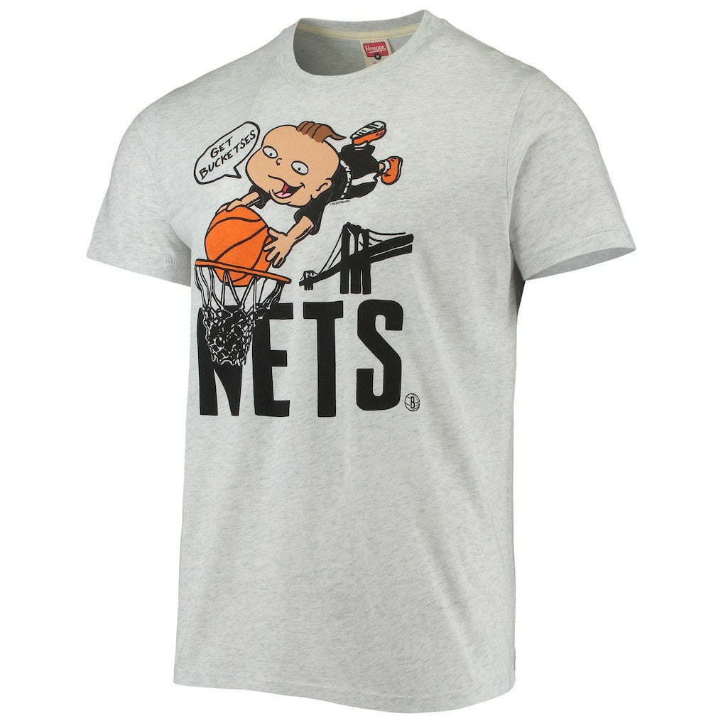 NBA Brooklyn Nets Homage NBA x Rugrats Tri-Blend T-Shirt