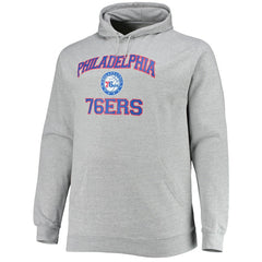 NBA Philadelphia 76ers Big & Tall Heart & Soul Pullover Hoodie