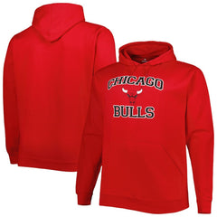 NBA Chicago Bulls Big & Tall Heart & Soul Pullover Hoodie