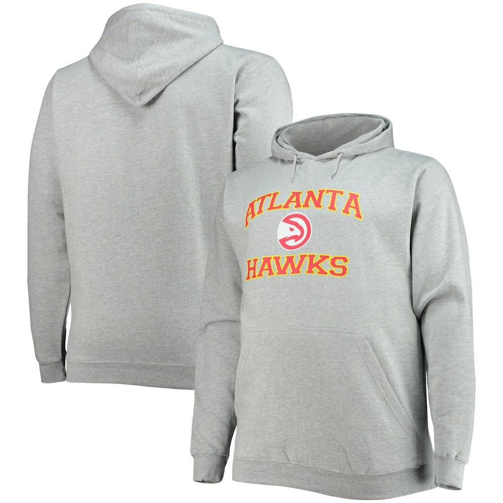 NBA Atlanta Hawks Big & Tall Heart & Soul Pullover Hoodie