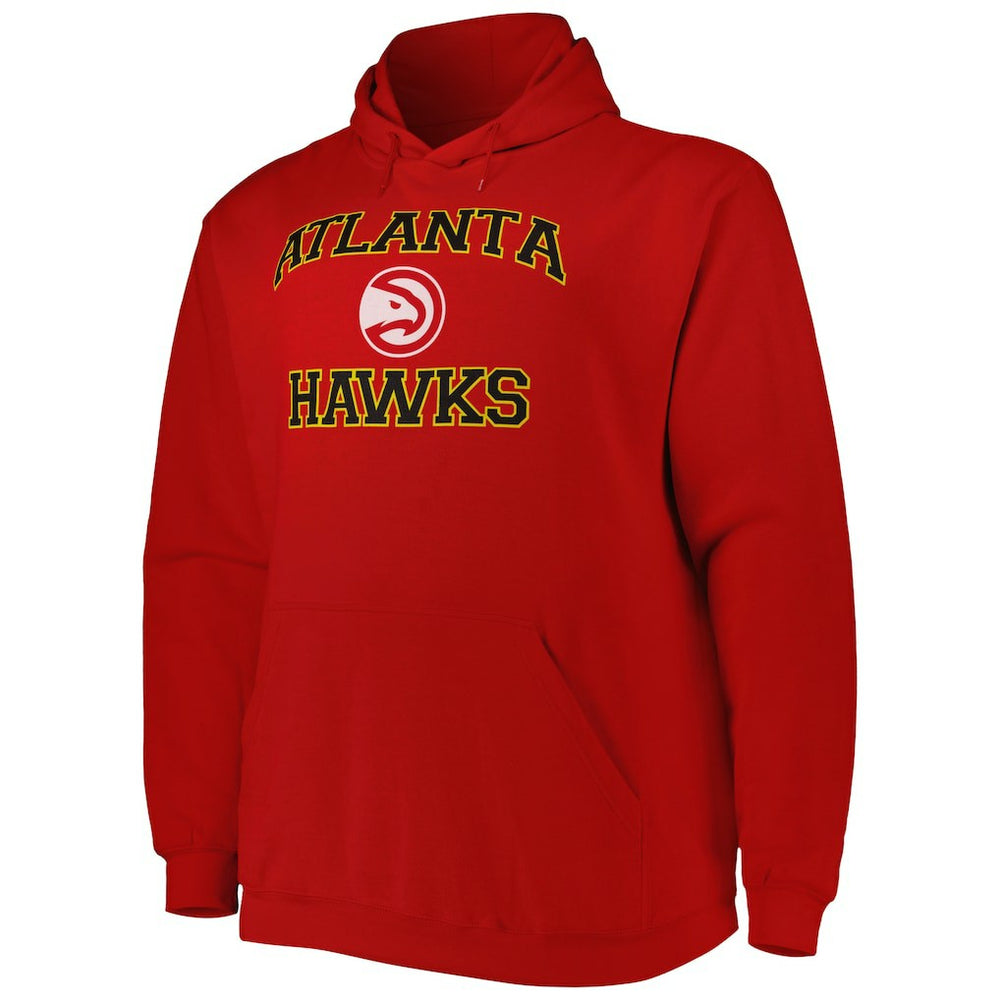 NBA Atlanta Hawks Big & Tall Heart & Soul Pullover Hoodie