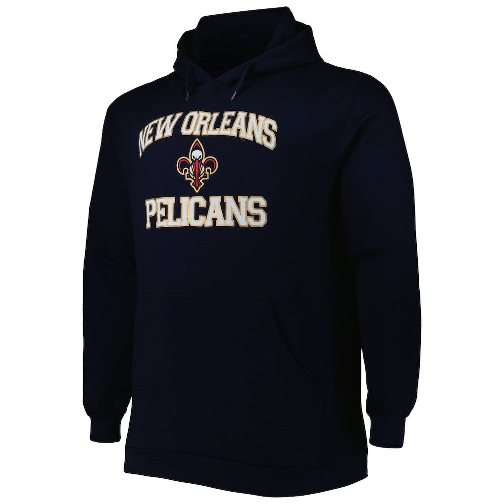 NBA New Orleans Pelicans Big & Tall Heart & Soul Pullover Hoodie