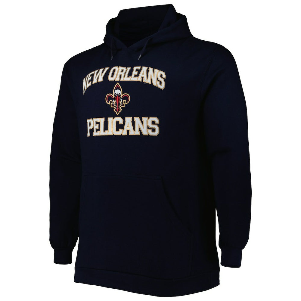 NBA New Orleans Pelicans Big & Tall Heart & Soul Pullover Hoodie