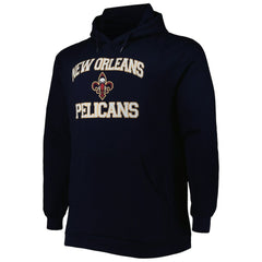 NBA New Orleans Pelicans Big & Tall Heart & Soul Pullover Hoodie