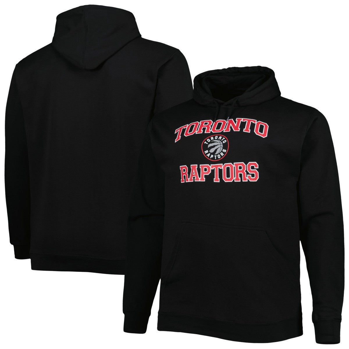 NBA Toronto Raptors Big & Tall Heart & Soul Pullover Hoodie