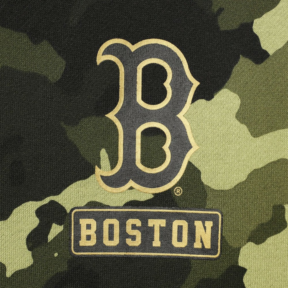 MLB Boston Red Sox New Era Women's 2022 MLB Armed Forces Day Camo Full-Zip Hoodie
