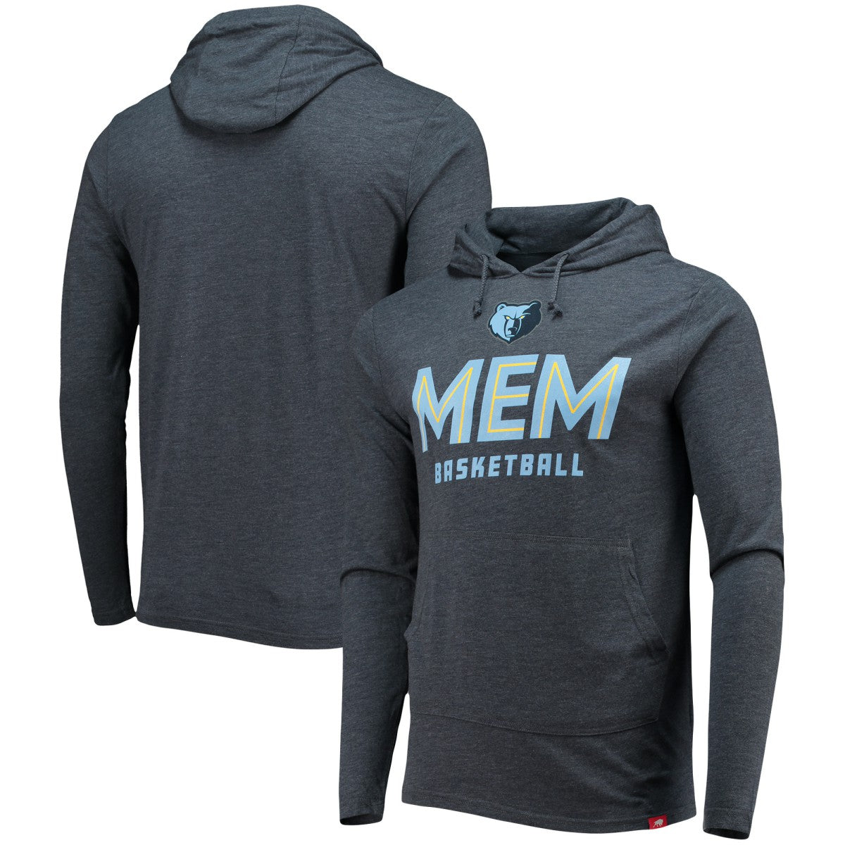 NBA Memphis Grizzlies Sportiqe Practice Shoot Around Rowan Tri-Blend Pullover Hoodie
