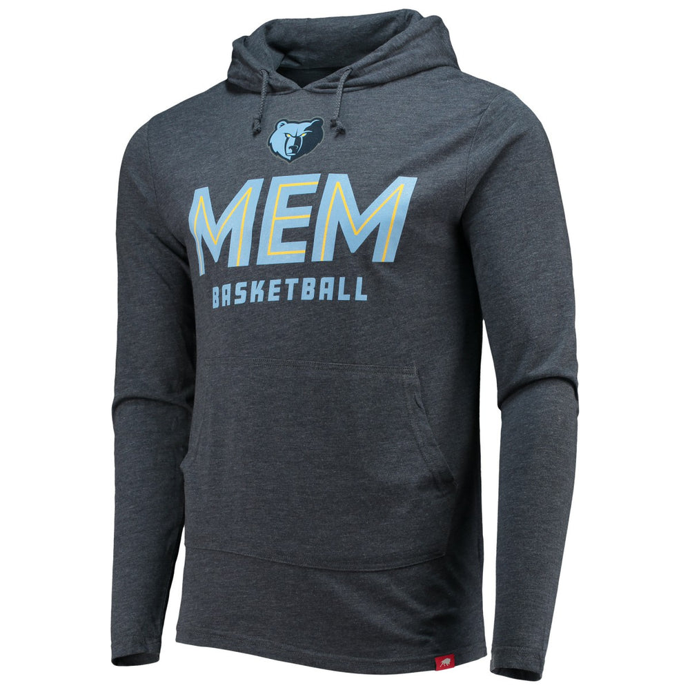 NBA Memphis Grizzlies Sportiqe Practice Shoot Around Rowan Tri-Blend Pullover Hoodie
