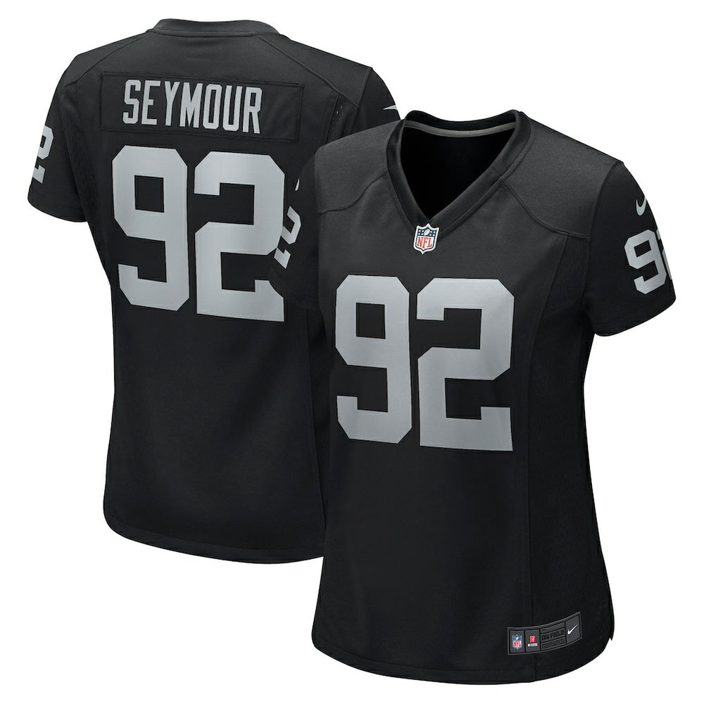 Richard Seymour  Women's Retired Player Game Jersey - Las Vegas Raiders