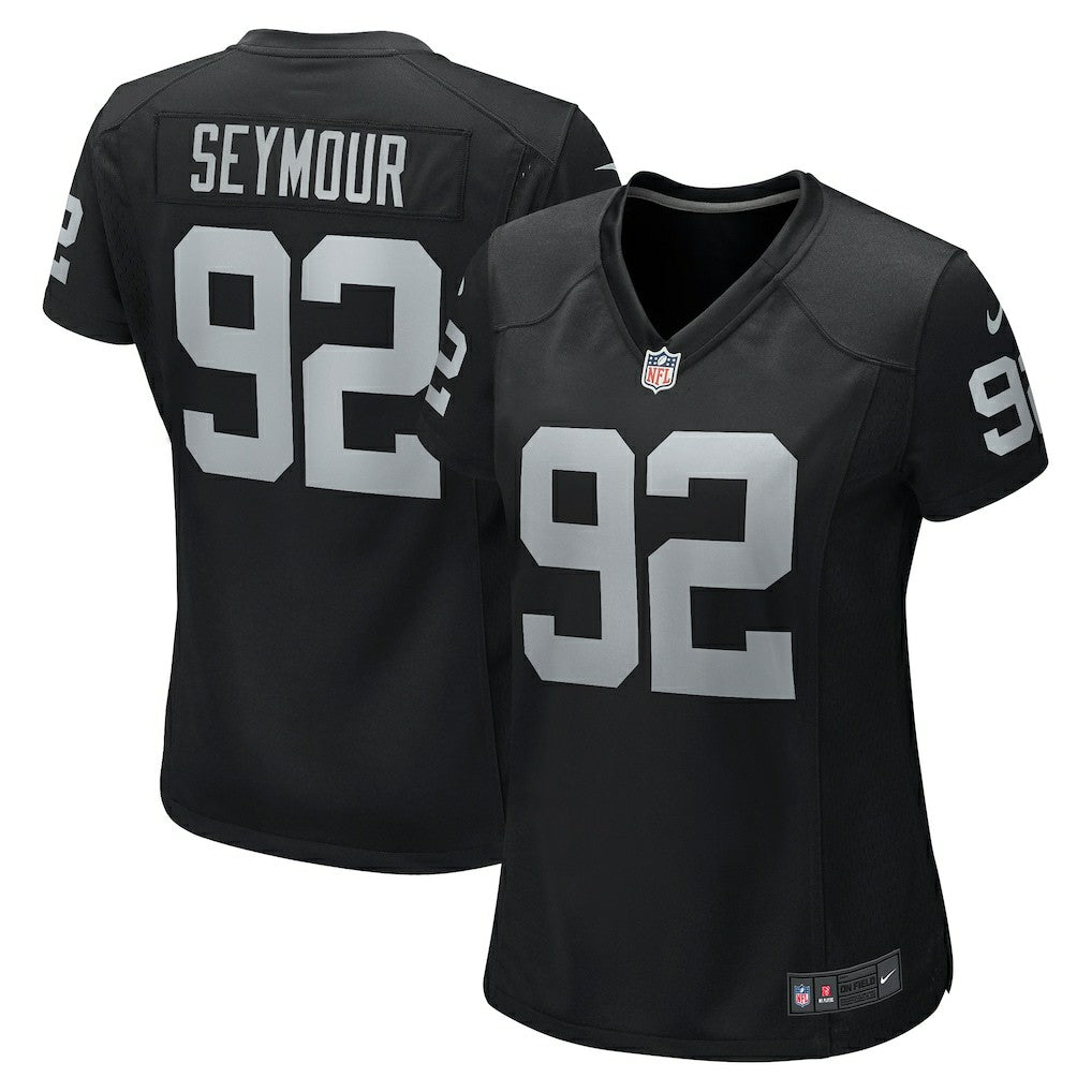 Richard Seymour  Women's Retired Player Game Jersey - Las Vegas Raiders