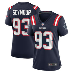 Richard Seymour  Women's Retired Player Game Jersey - New England Patriots