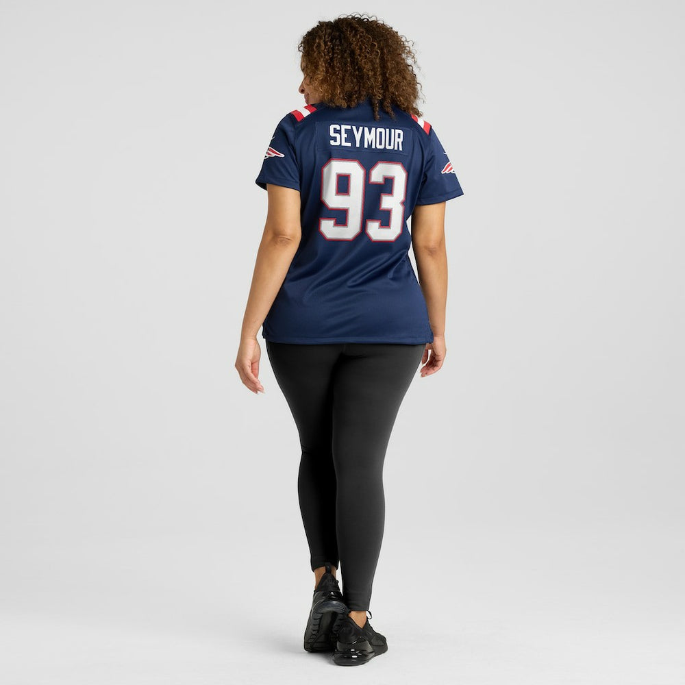 Richard Seymour  Women's Retired Player Game Jersey - New England Patriots