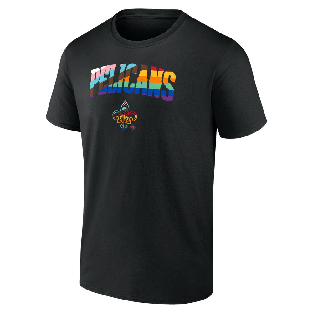 NBA New Orleans Pelicans Logo Pride T-Shirt