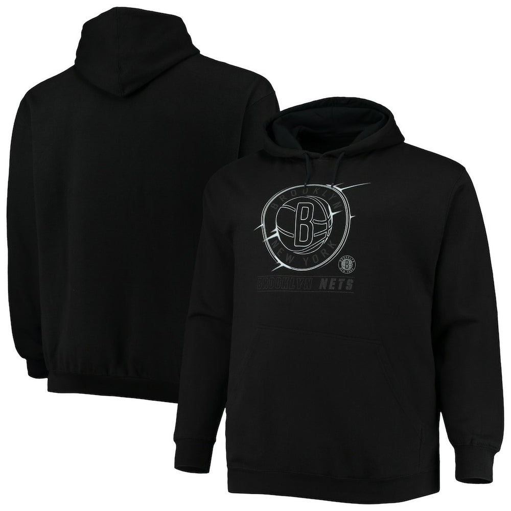 NBA Brooklyn Nets Big & Tall Pop Pullover Hoodie
