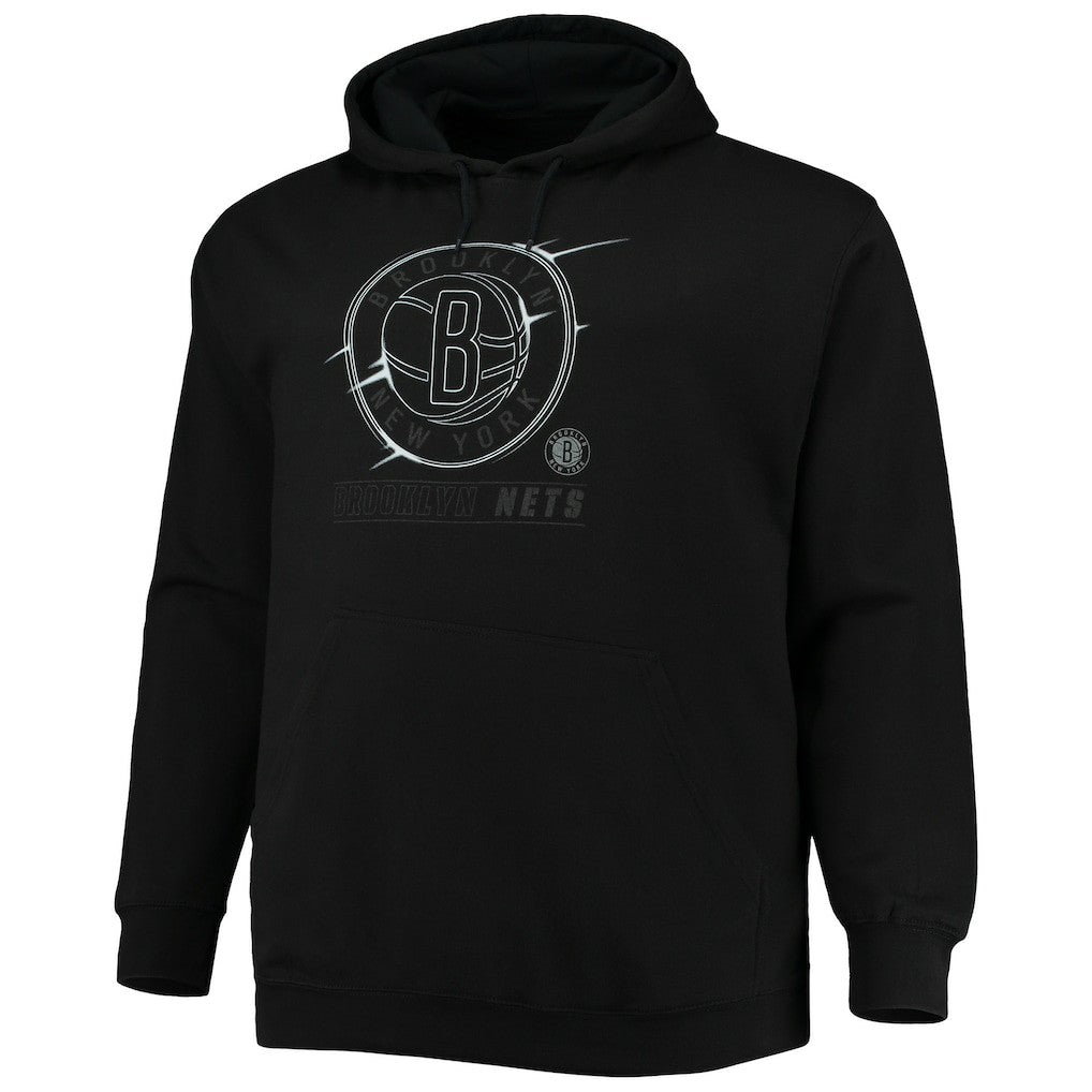 NBA Brooklyn Nets Big & Tall Pop Pullover Hoodie