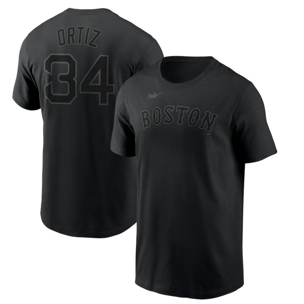 MLB David Ortiz Boston Red Sox Nike Name & Number T-Shirt