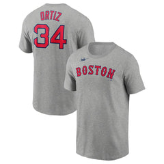 MLB David Ortiz Boston Red Sox Nike Name & Number T-Shirt