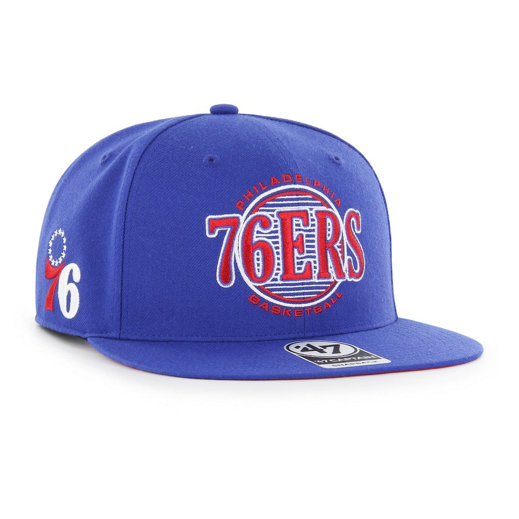 NBA Philadelphia 76ers '47 High Post Captain Snapback Hat