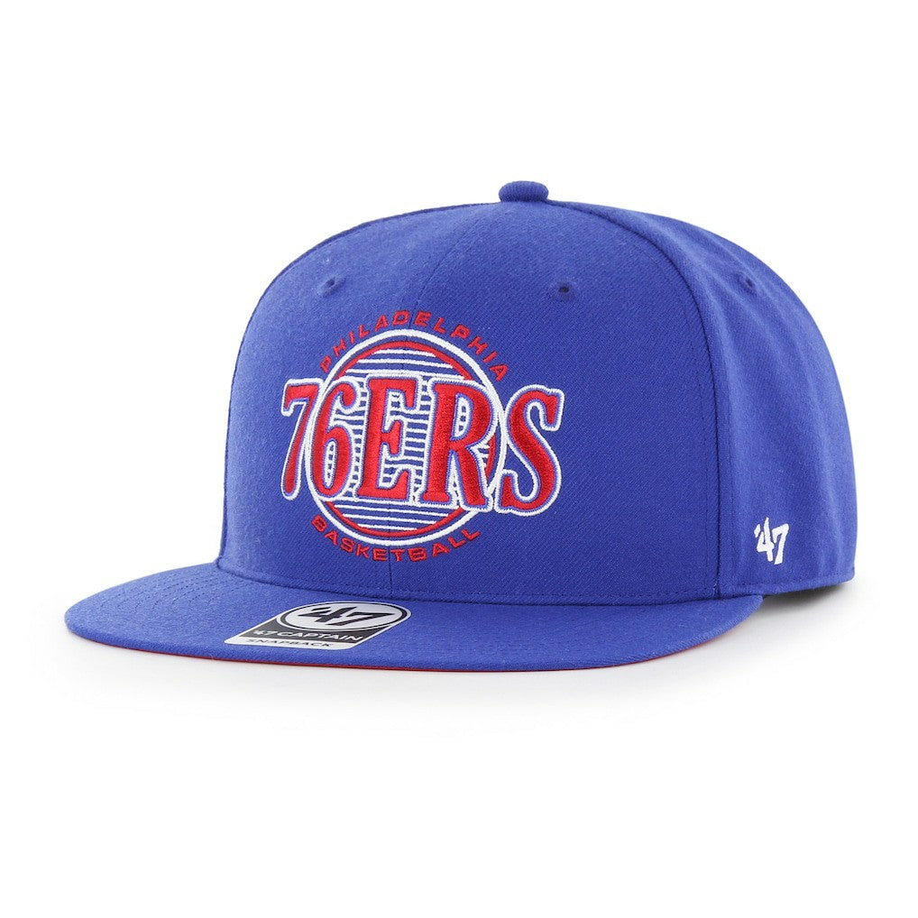 NBA Philadelphia 76ers '47 High Post Captain Snapback Hat