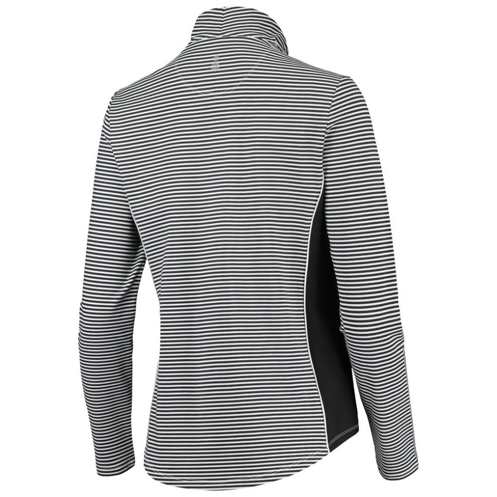 MLB St. Louis Cardinals Tommy Bahama Women's Aubrey Stripe Block IslandZone Half-Zip Jacket