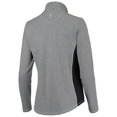 MLB St. Louis Cardinals Tommy Bahama Women's Aubrey Stripe Block IslandZone Half-Zip Jacket