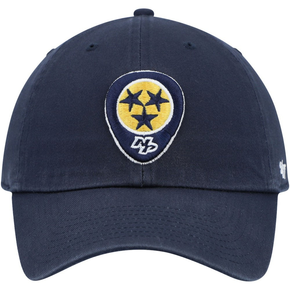 NHL Navy Nashville Predators '47 Logo Clean Up Adjustable Hat
