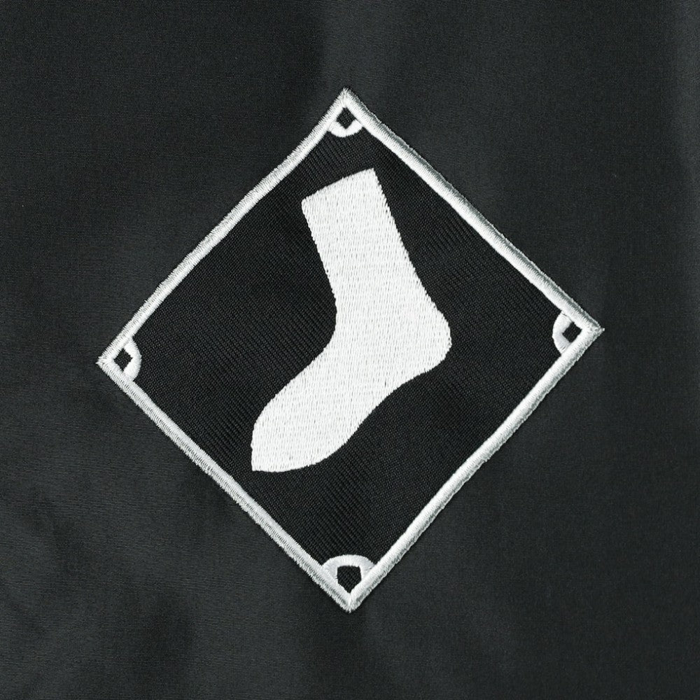 MLB Chicago White Sox JH Design Reversible Fleece Full-Snap Hoodie Jacket