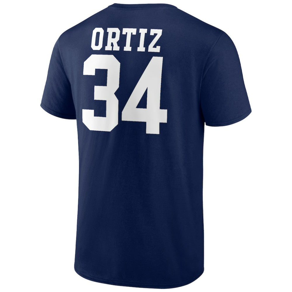 MLB David Ortiz Boston Red Sox Fanatics Logo Graphic T-Shirt