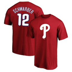MLB Kyle Schwarber Philadelphia Phillies Fanatics Big & Tall Name & Number T-Shirt