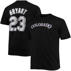 MLB Kris Bryant Colorado Rockies Fanatics Big & Tall Name & Number T-Shirt