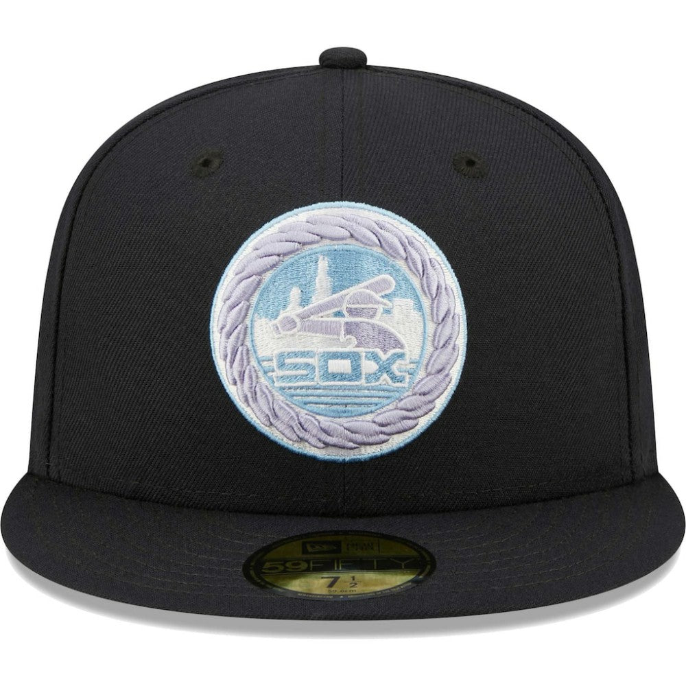 MLB Chicago White Sox New Era 50th Anniversary 1983 MLB All-Star Game Lavender Undervisor 59FIFTY Fitted Hat
