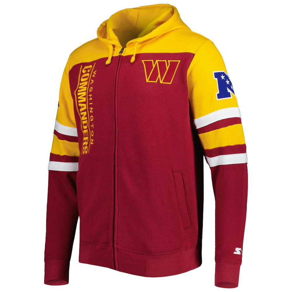 Starter Extreme Full-Zip Hoodie Jacket - Washington Commanders