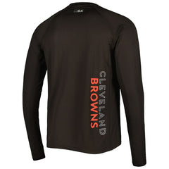 MSX by Michael Strahan Interval Long Sleeve Raglan T-Shirt - Cleveland Browns