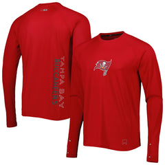 MSX by Michael Strahan Interval Long Sleeve Raglan T-Shirt - Tampa Bay Buccaneers