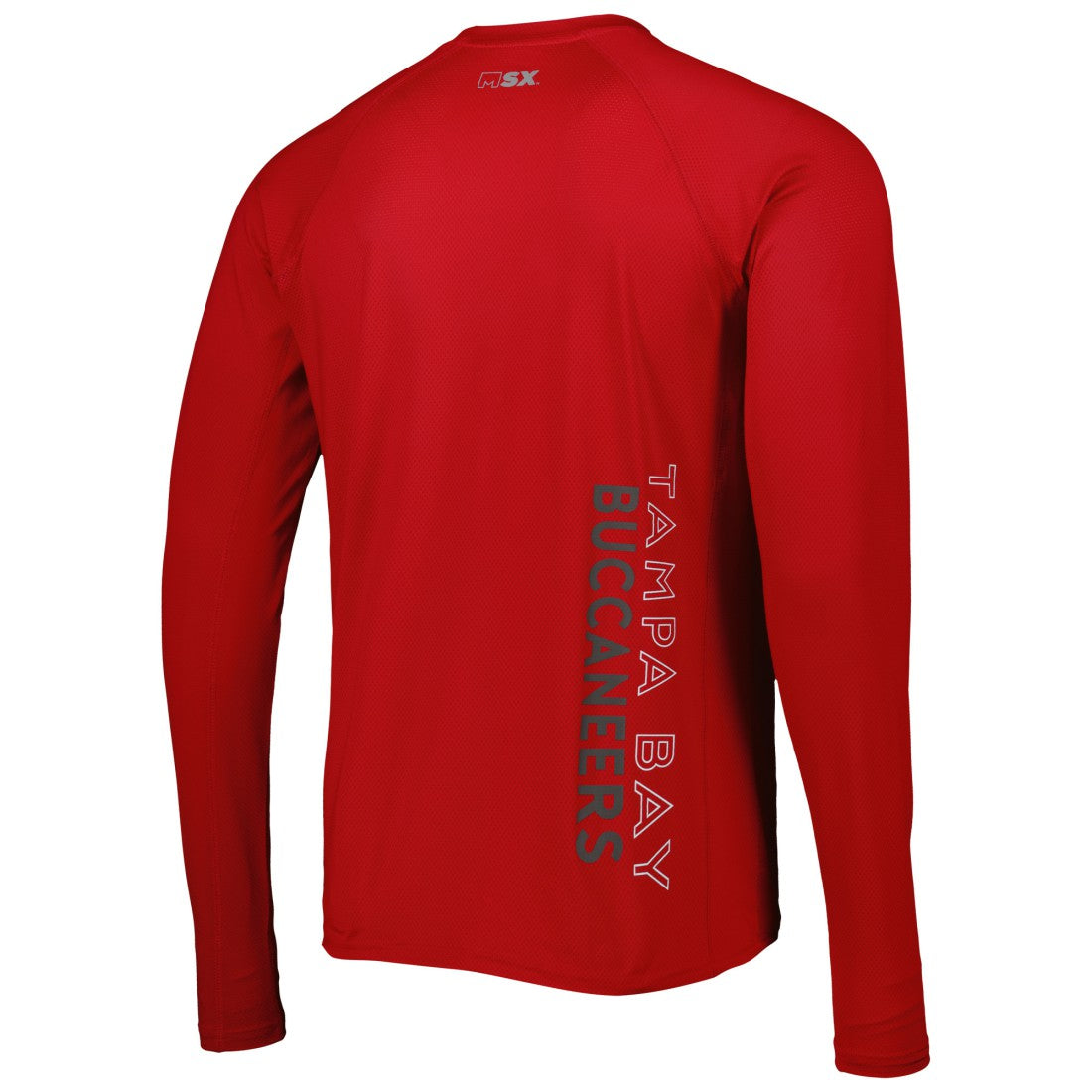 MSX by Michael Strahan Interval Long Sleeve Raglan T-Shirt - Tampa Bay Buccaneers