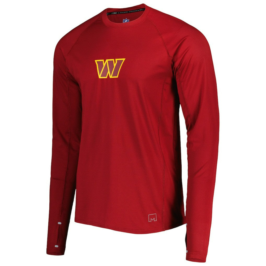 MSX by Michael Strahan Interval Long Sleeve Raglan T-Shirt - Washington Commanders