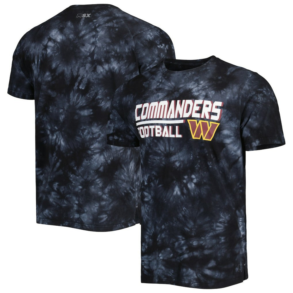 MSX by Michael Strahan Recovery Tie-Dye T-Shirt - Washington Commanders