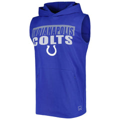 MSX by Michael Strahan Relay Sleeveless Pullover Hoodie - Indianapolis Colts