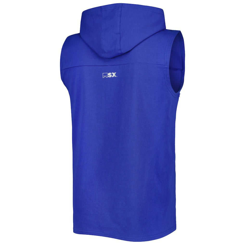 MSX by Michael Strahan Relay Sleeveless Pullover Hoodie - Indianapolis Colts